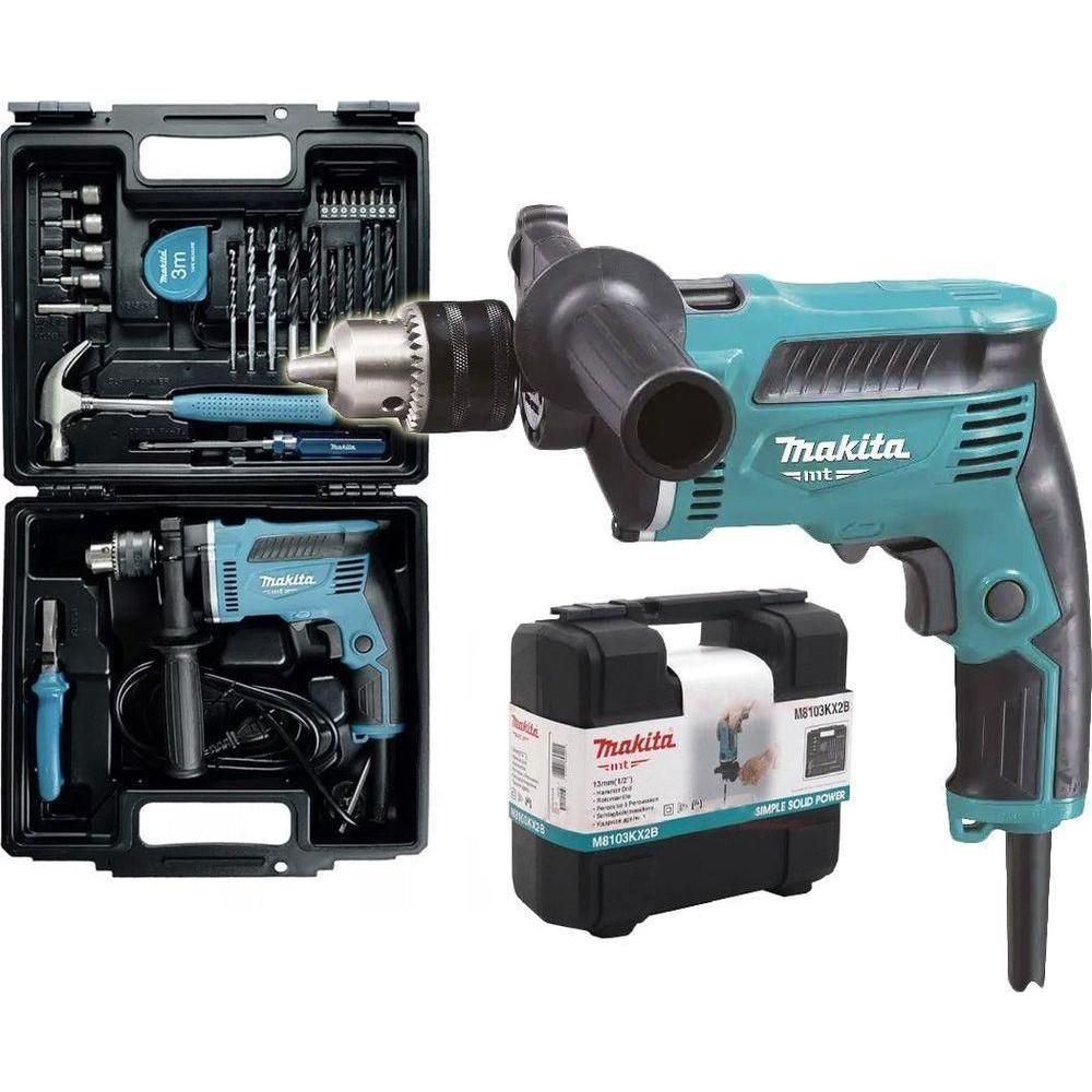 Makita MT M8103KX2B Hammer Drill 1/2 Makita MT M8103KX2B Hammer Drill 1/2